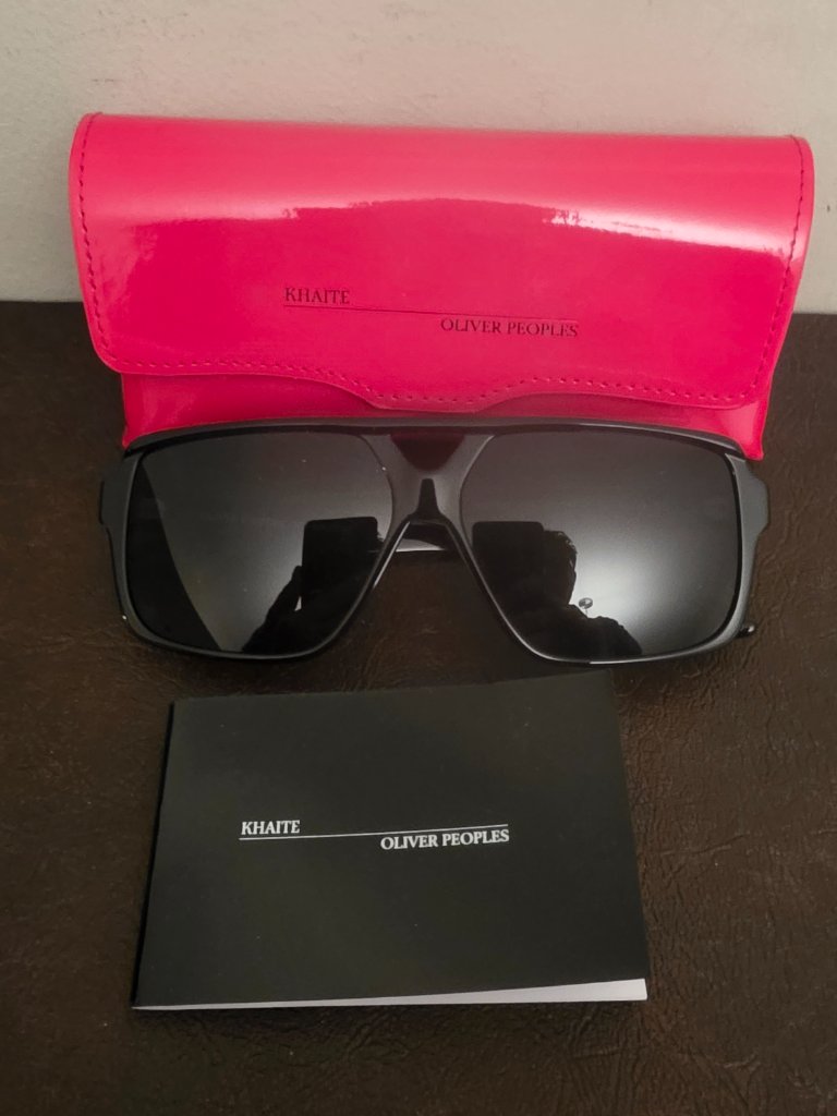 Preowned Oliver Peoples Sunglasses With A Black Frame Authentic Preowned